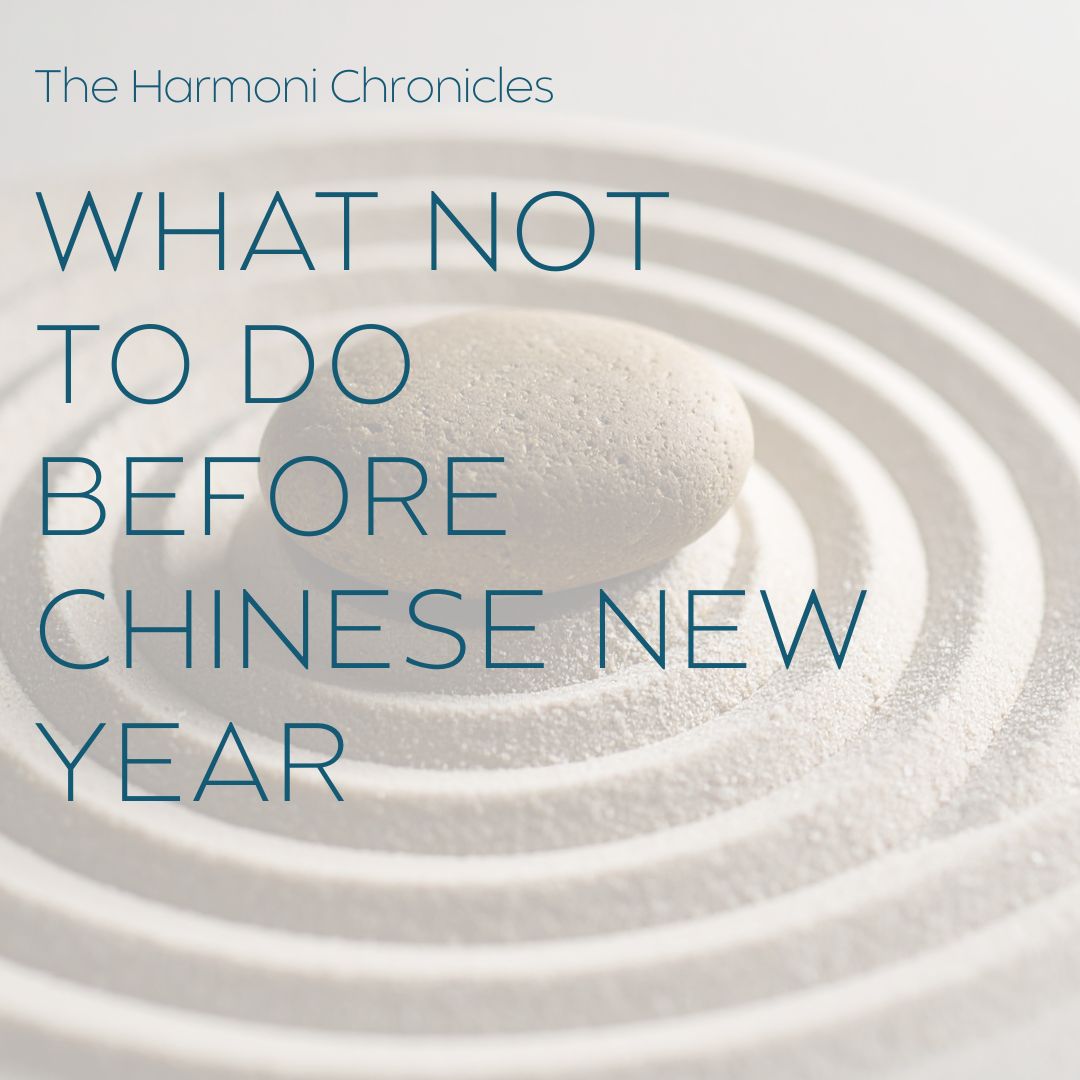 What NOT to do before Chinese New Year